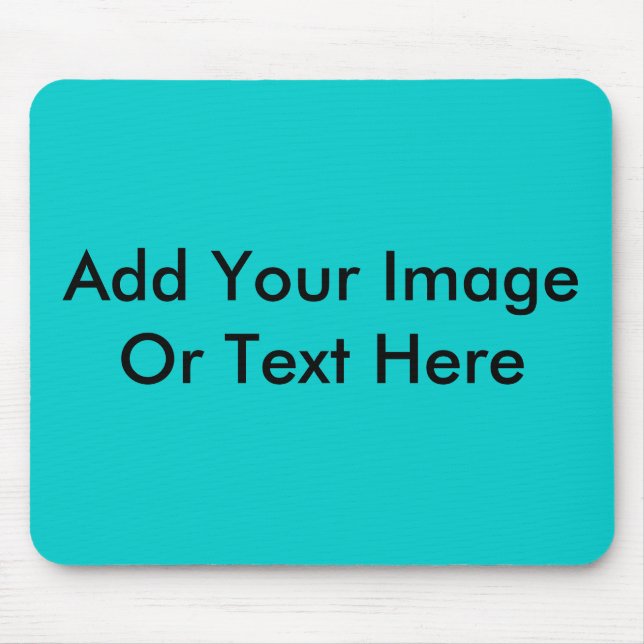 Add Your Own Image Or Text Mouse Mat (Front)