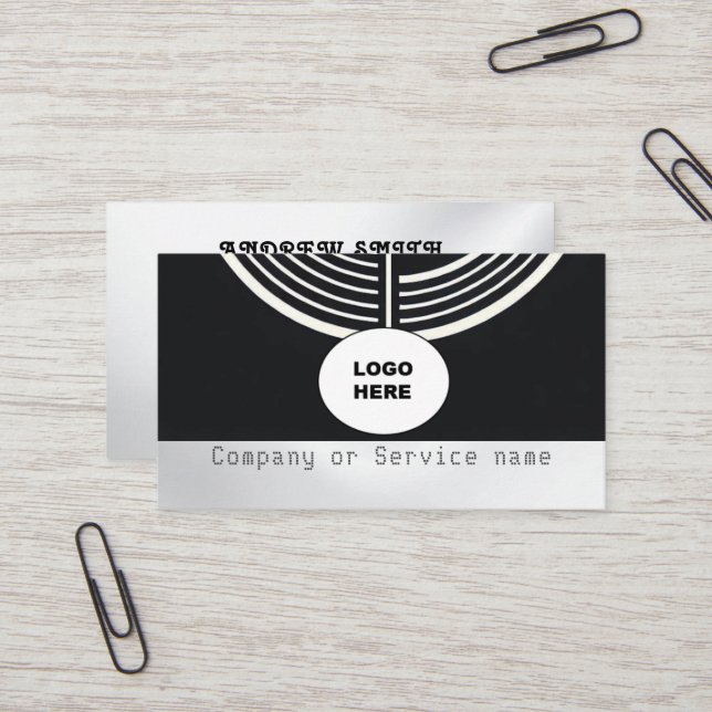 Add your own image realty Business Card (Front/Back In Situ)