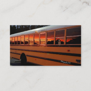 Add your own info Bus business card