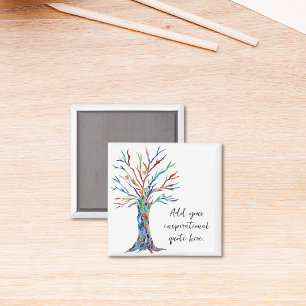 Add Your Own Inspirational Quote Or Message Magnet