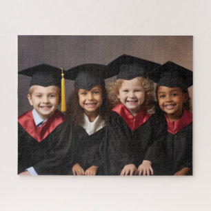 Add Your Own Kids Graduation Image Jigsaw Puzzle