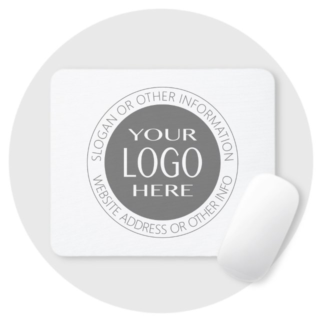 Add Your Own Logo & Circular Text Mouse Mat (Creator Uploaded)