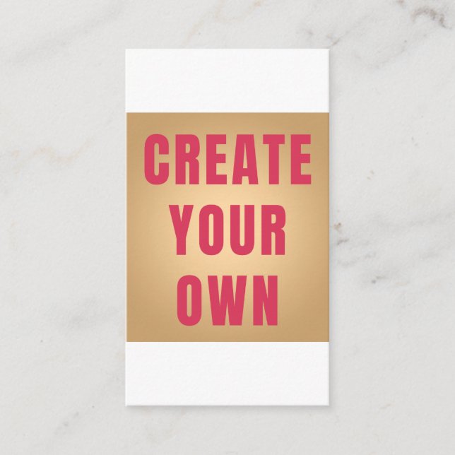 Add Your Own logo design Enclosure Card (Front)