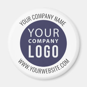 add your own logo promotional business magnet
