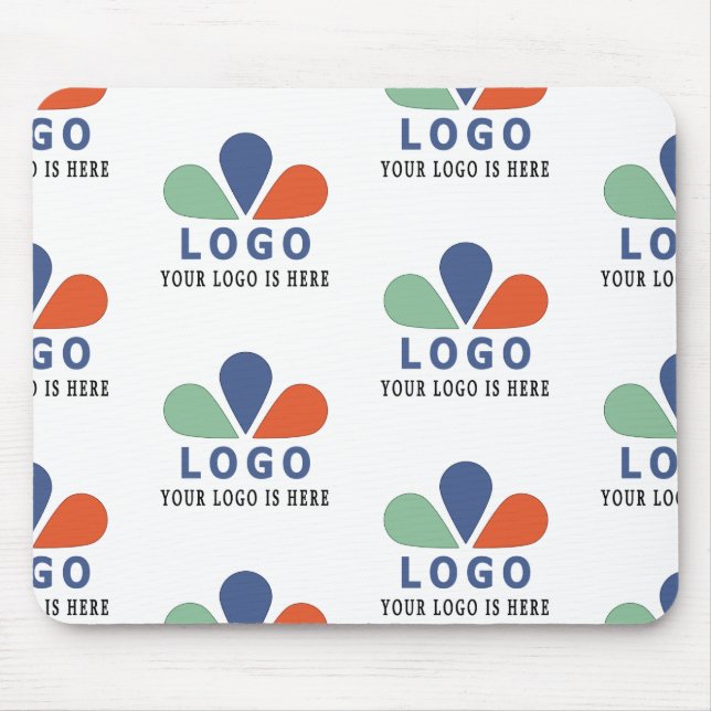 ADD YOUR OWN LOGO.  THROW PILLOW MOUSE MAT (Front)