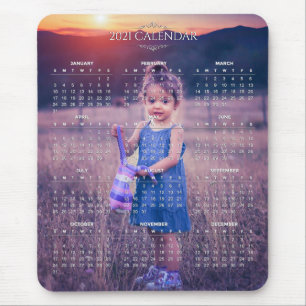 Add Your Own Photo 2021 Calendar Mousepad