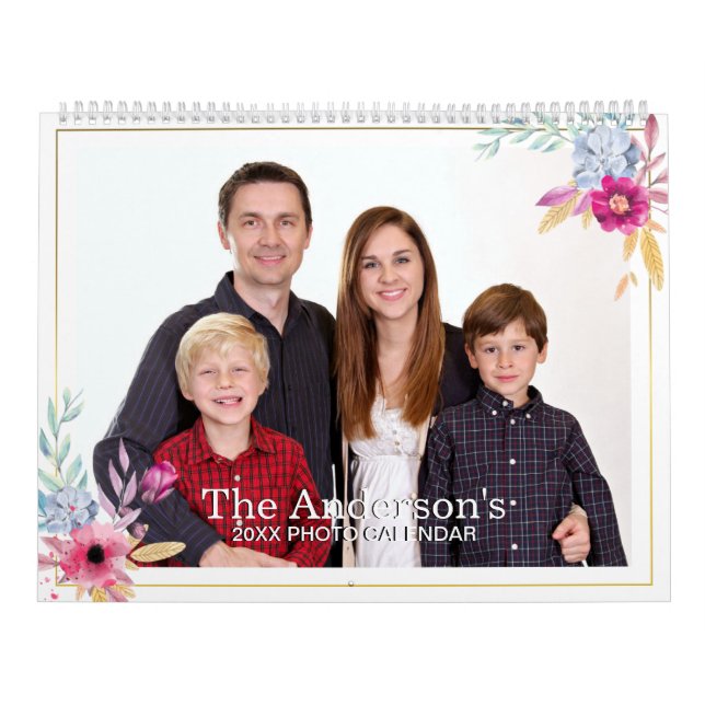 Add Your Own Photo 2-Page Large 2025 Calendar (Cover)