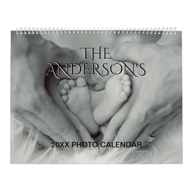 Add Your Own Photo 2-Page Large 2025 Calendar (Cover)