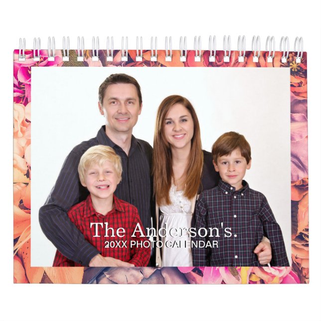 Add Your Own Photo 2-Page Small 2025 Calendar (Cover)