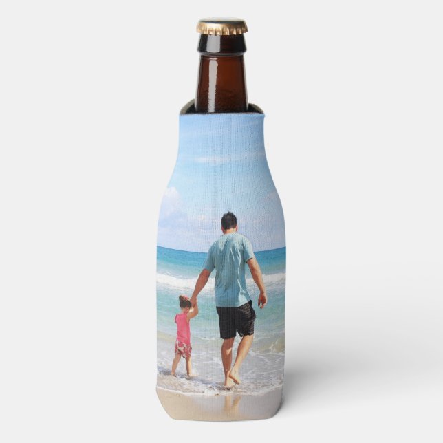 Add Your Own Photo and/or Text Bottle Cooler (Bottle Front)