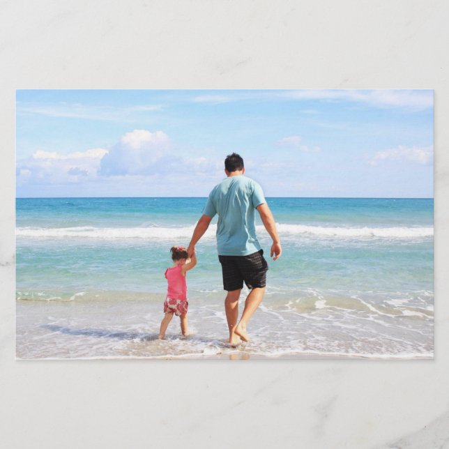 Add Your Own Photo and/or Text Card/ Stationery (Front)