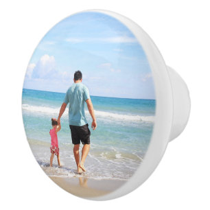 Add Your Own Photo and/or Text Ceramic Knob