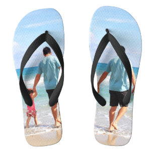 Add Your Own Photo and/or Text Flip Flops