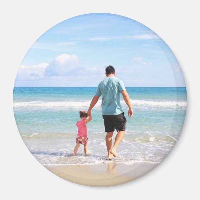 Add Your Own Photo and/or Text Magnet (Front)