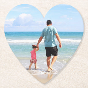 Add Your Own Photo and/or Text Paper Coaster