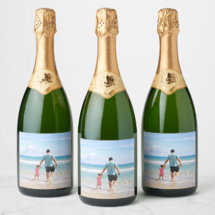 Add Your Own Photo and/or Text Sparkling Wine Label