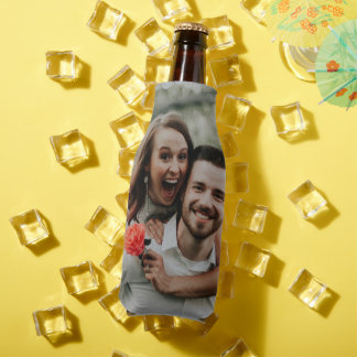 "Add Your Own Photo" Bottle Cooler