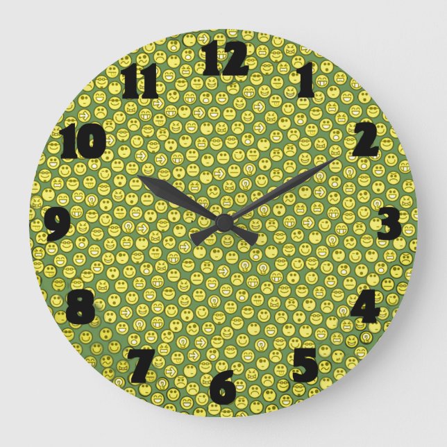 ADD YOUR OWN PHOTO-CHANGEABLE BACKGROUND LARGE CLOCK (Front)