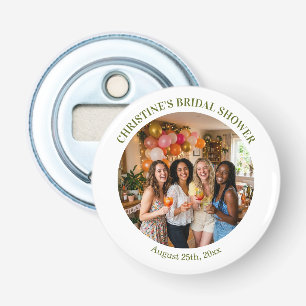 Add Your Own Photo Chic Bridal Shower Favor Bottle Opener