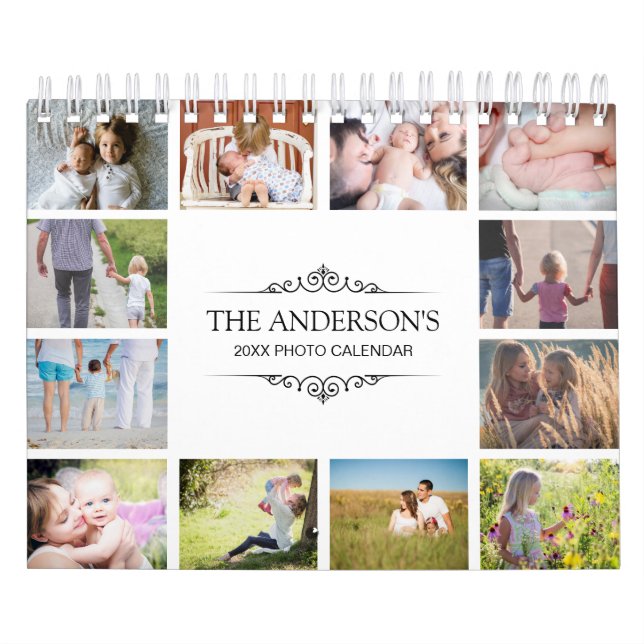 Add Your Own Photo Custom 2-Page 2025 Calendar (Cover)