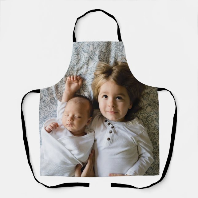 Add your own photo custom apron (Front)