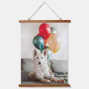 Add Your Own Photo Custom Dog Photo Hanging Tapestry