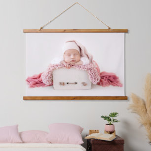 ADD YOUR OWN PHOTO DIY BABY Custom Picture Image Hanging Tapestry