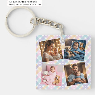 Add your own Photo Family Key Ring