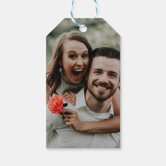 "Add Your Own Photo"  Gift Tags (Front)