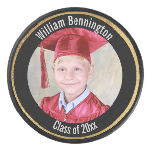 Add Your Own Photo Graduation Class of Hockey Puck
