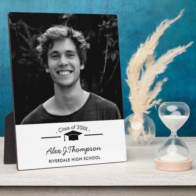 Add Your Own Photo Graduation Photo Plaque (Side)