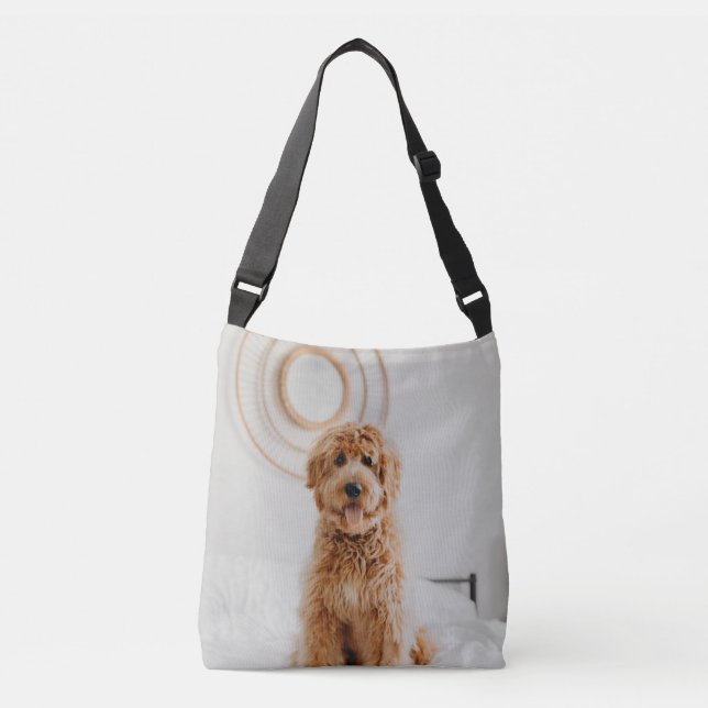 Add Your Own Photo Image Logo DIY Picture Crossbody Bag (Front)