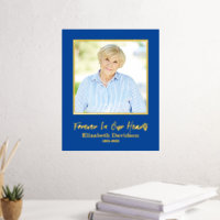 Add Your Own Photo In Memory Of  8x10 Foil Prints
