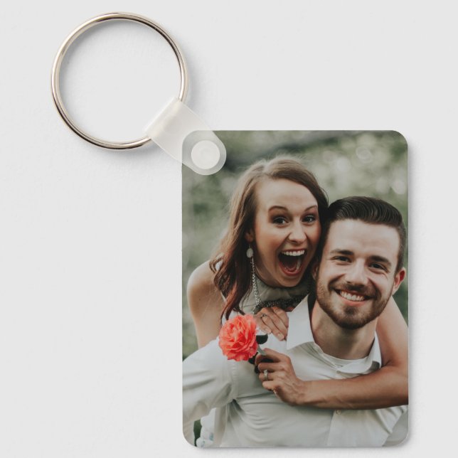 "Add Your Own Photo" Keychain (Front)