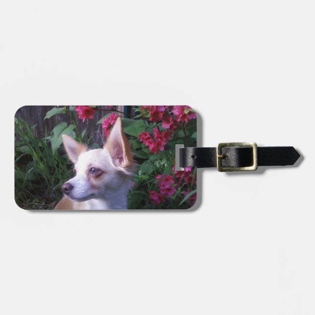 "Add Your Own Photo"    Luggage Tag (Front Horizontal)