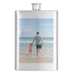 Add Your Own Photo or Text Hip Flask