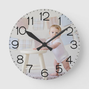 Add Your Own Photo Personalised Acrylic Wall Clock