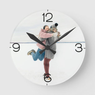 Add Your Own Photo Personalised Acrylic Wall Clock