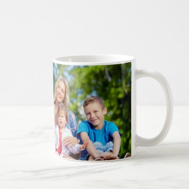 Add Your Own Photo Personalised Coffee Mug (Right)