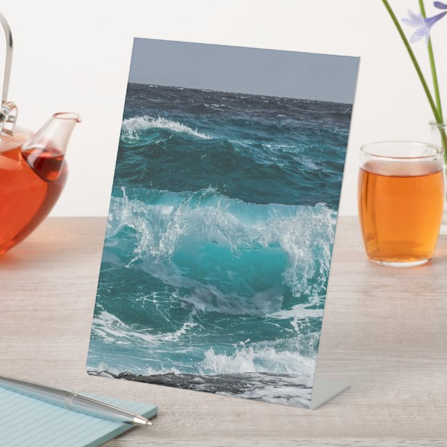 Add Your Own Photo Personalised Pedestal Sign (In SItu)