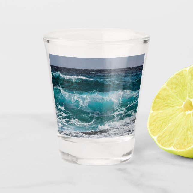 Add Your Own Photo Personalised Shot Glass (Front)