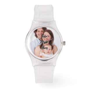 Add your own photo personalised watch