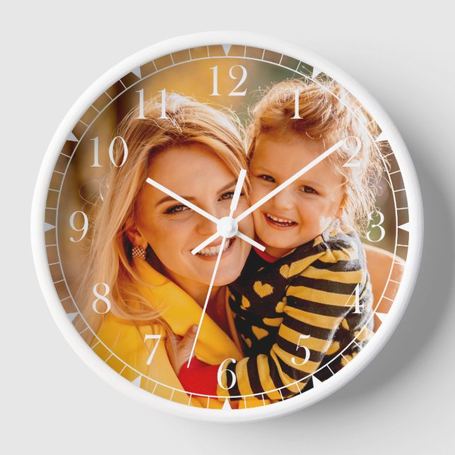 Add Your Own Photo | Template Clock (Front)