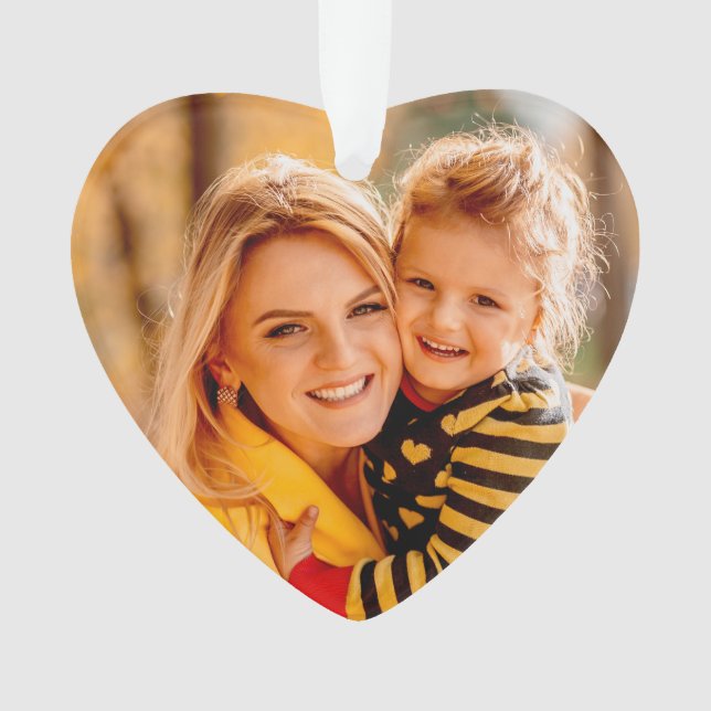 Add Your Own Photo Template Ornament (Front)