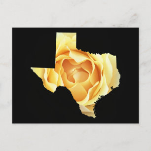 Add Your Own Photo Texas Map Shape Postcard