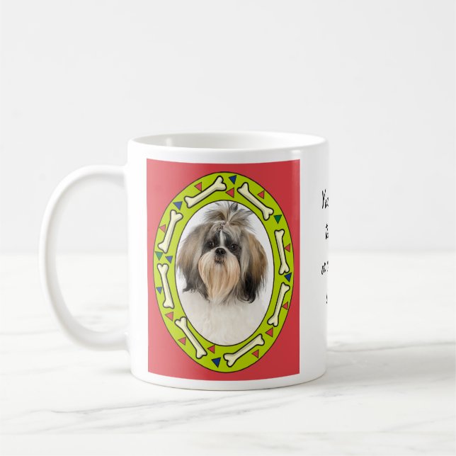 ADD YOUR OWN PHOTO & TEXT COFFEE MUG (Left)