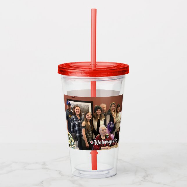 Add your own photo tumbler (Front)