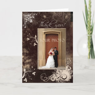 Add your own photo wedding design template