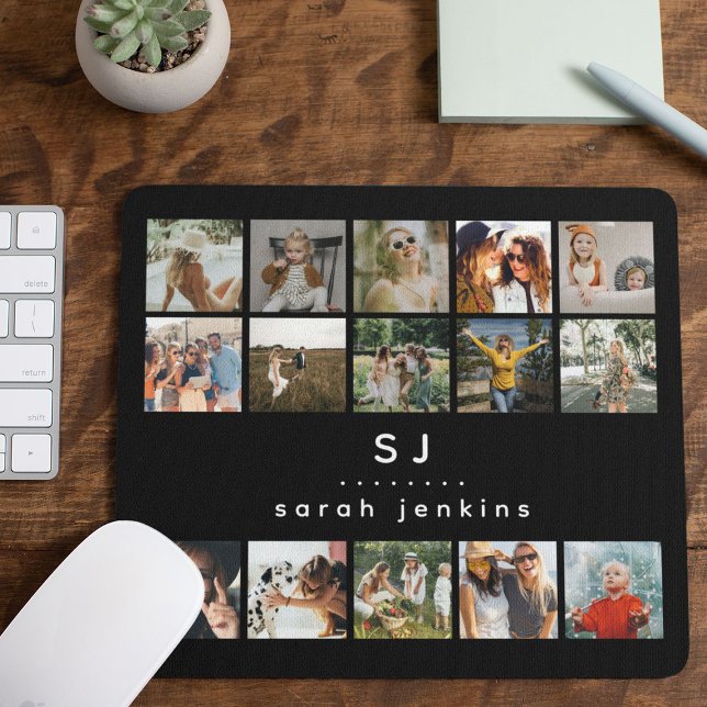 Add Your Own Photos & Name Mousepad (Creator Uploaded)
