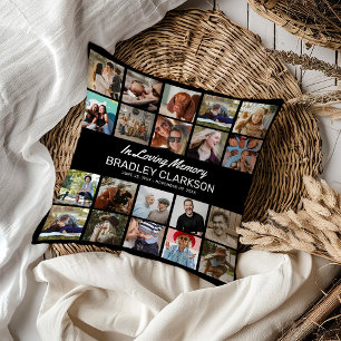 Add Your Own Photos & Personalised Text Cushion